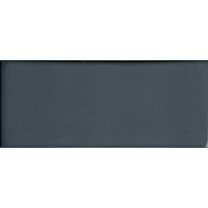 41zero42 Cosmo Керамогранит 6.5х15.5см., универсальный, цвет: Brick Blu-Nero Matte