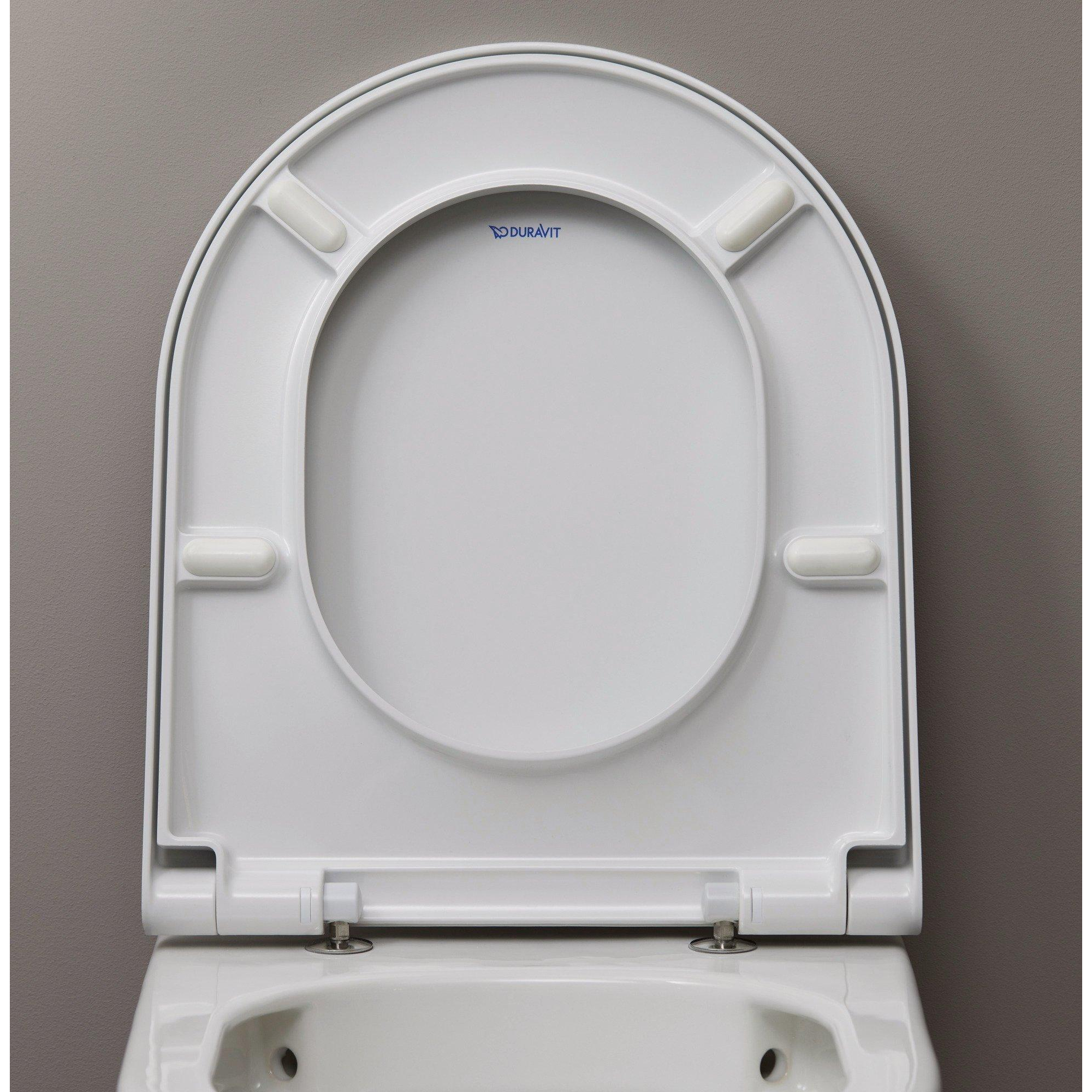 Duravit D-Neo Унитаз подвесной 37x54 см, безободковый, в комплекте с сиденьем 0021690000, цвет: белый
