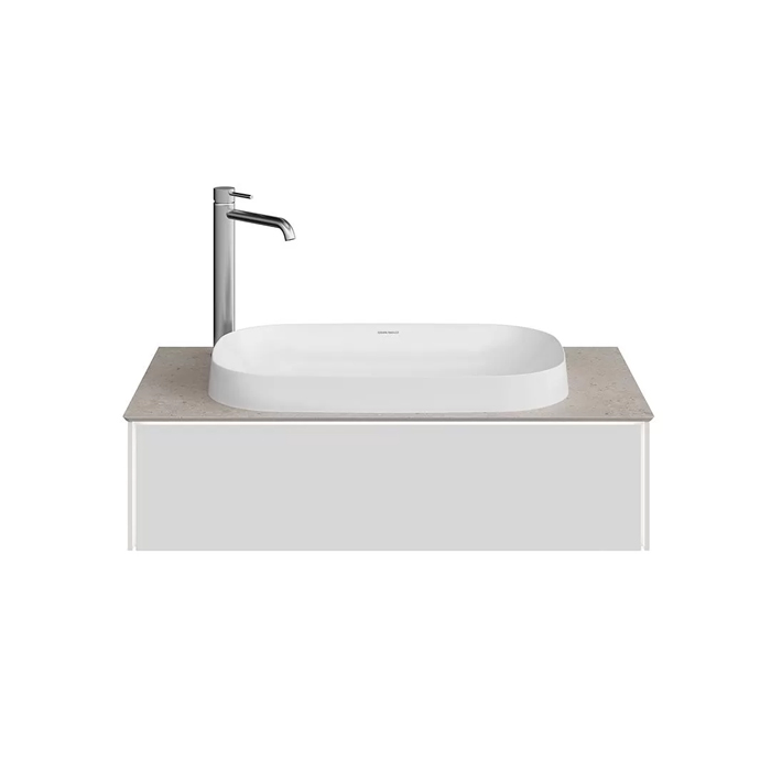 Kerama Marazzi Magica Тумба 88.4х48.5х22см., подвесная, 1 ящик, цвет: утренний серый матовый