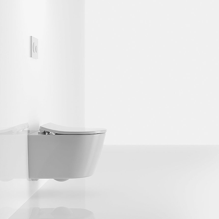 Toto RP Унитаз 49х38х33.5см., подвесной, безободковый, смыв tornado, Cefiontect, с сиденьем, SoftClose, петли из нерж. стали, цвет: белый