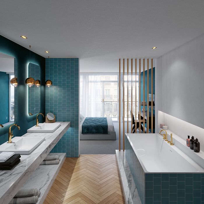 Villeroy&Boch Subway 3.0 Ванна 170х75см., встраиваемая, цвет: белый