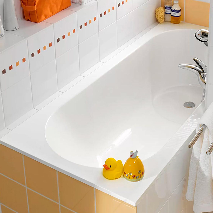 Villeroy&Boch Oberon Ванна встраиваемая 160x75x45см, прямоугольная, цвет: белый