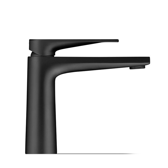 Duravit Tulum Смеситель для раковины, 1 отв., без донного клапана, цвет: черный матовый