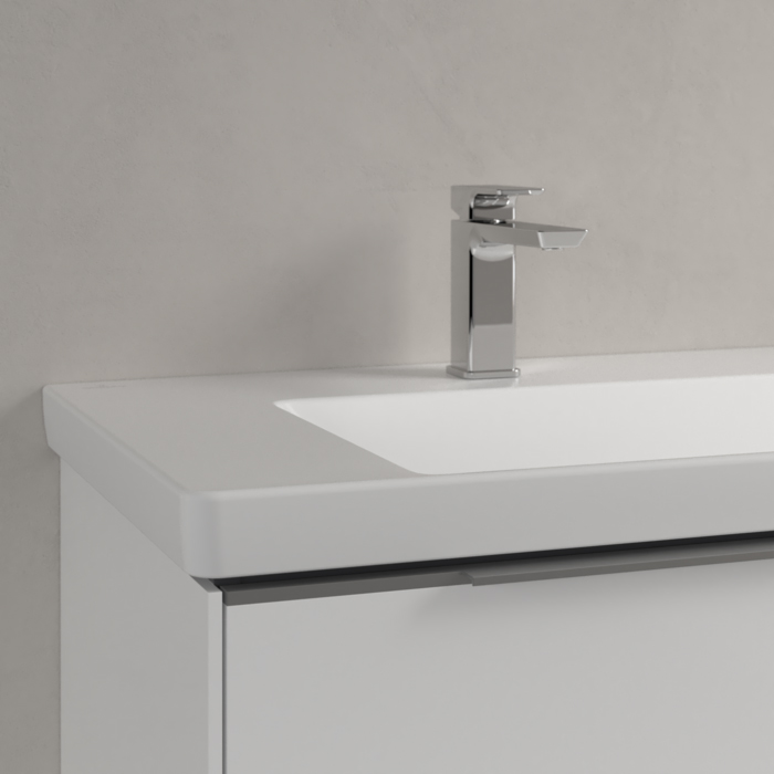 Villeroy&Boch Subway 3.0 Раковина 130х47х17см., 2 отв., подвесная, CeramicPlus, без перелива, цвет: белый камень