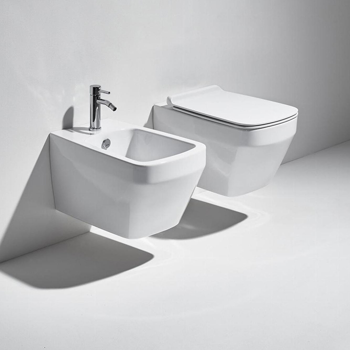 Simas Baden Baden Биде подвесное 56x36см., 1 отв., цвет: белый матовый