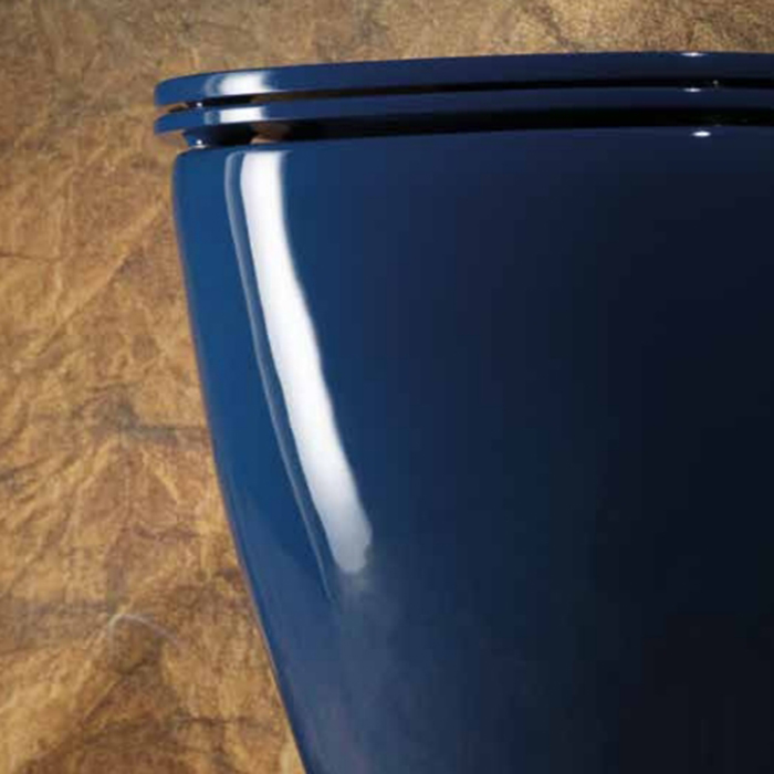 Simas Juniper Унитаз напольный 53.5x370xh42см., смыв Tornado, безободковый, цвет: capri