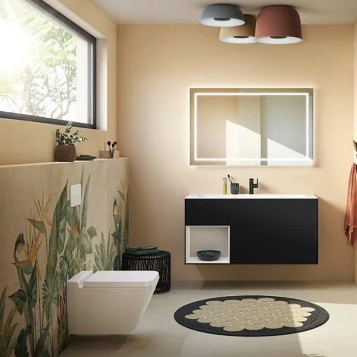 Villeroy&Boch ViConnect Kлавиша двойного смыва, цвет: хром