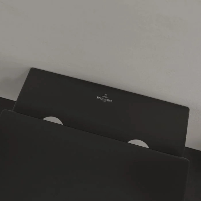 Villeroy&Boch Subway 2.0 Унитаз 37х56х36.5см., подвесной, DirectFlush, CeramicPlus, цвет: Ebony