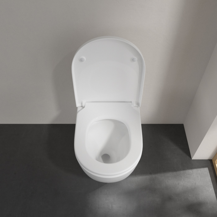 Villeroy&Boch Subway 3.0 Унитаз 37х60х40см., напольный, TwistFlush, цвет: альпийский белый