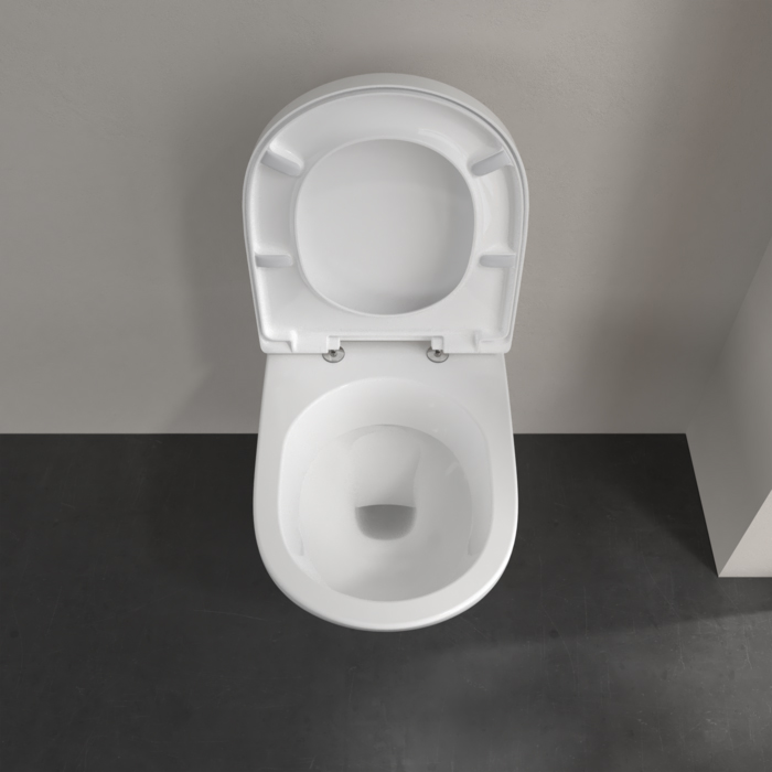Villeroy&Boch O.novo Унитаз подвесной 36x56 см, с вертикальным смывом, цвет: белый