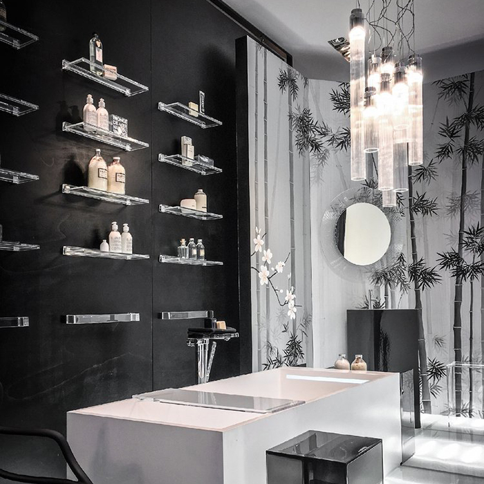 Laufen Kartell Зеркало круглое d=78см, настенное, со скрытой подсветкой, цвет: прозрачный кристал