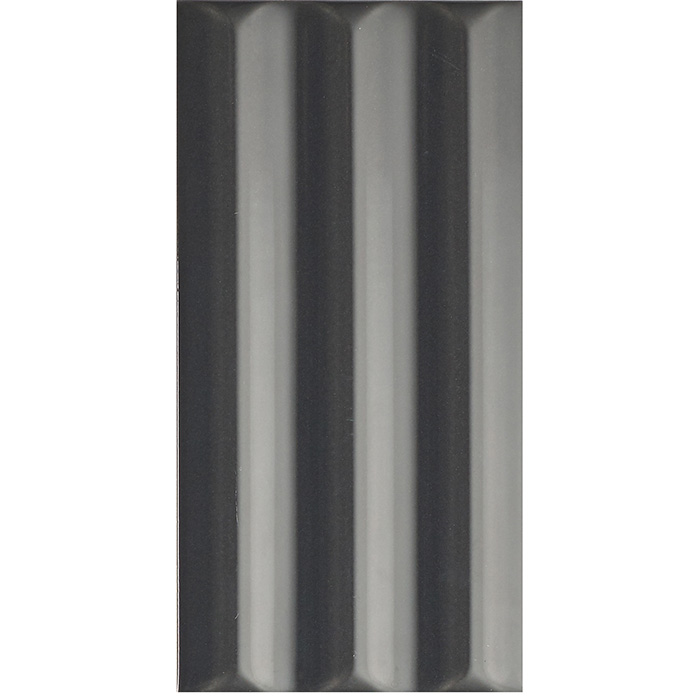 41zero42 Wigwag Керамическая плитка 7.5х15см., настенная, цвет: Black