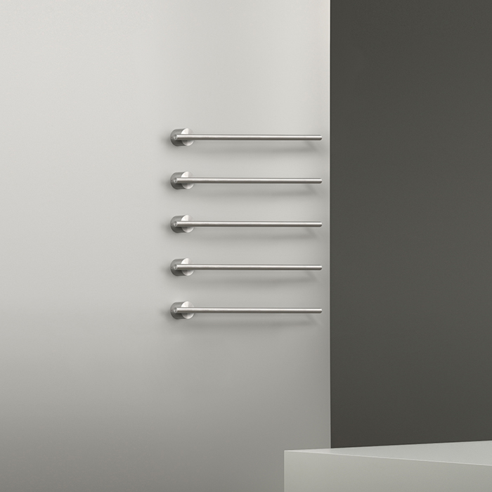 CEA Design EQUILIBRIO Полотенцесушитель 58см, электрический, 5 трубок, цвет: нержавеющая сталь