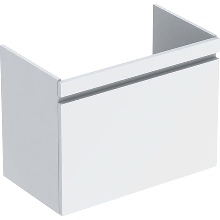 Geberit Renova Nr.1 Plan Тумба с раковиной 77.6х58.6см., подвесная, с 1 выдв. ящиком, цвет: белый