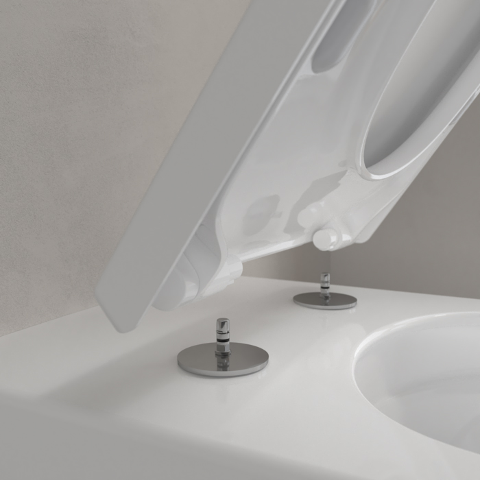 Villeroy&Boch Subway 3.0 Унитаз 37х60х40см., напольный, TwistFlush, AntiBac, CeramicPlus, цвет: альпийский белый