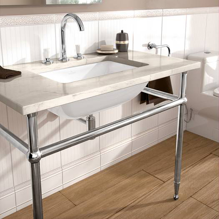 Villeroy&Boch Loop Friends Раковина 61.5х38 см, без отв., с переливом, с антигрязевым покрытием CeramicPlus, цвет: белый