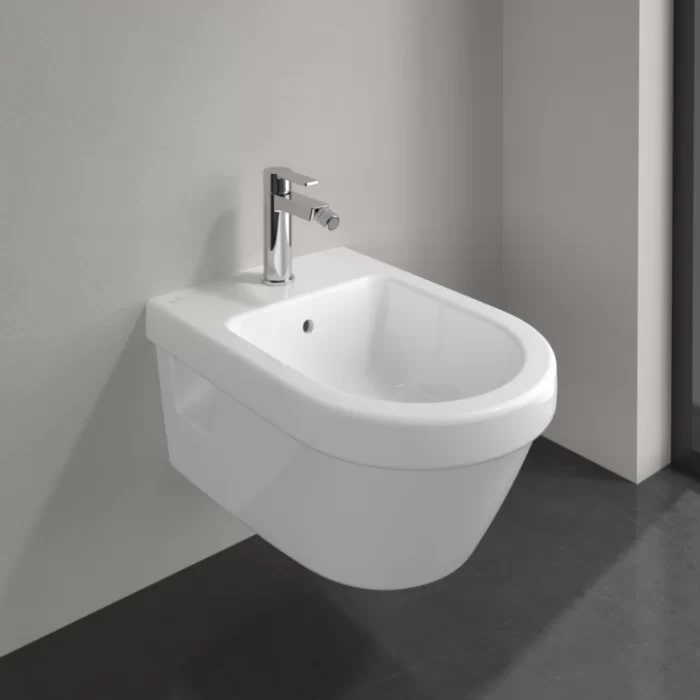 Villeroy&Boch Architectura Биде подвесное 370*530*265, 1 отверстие под смеситель, цвет альпийский белый
