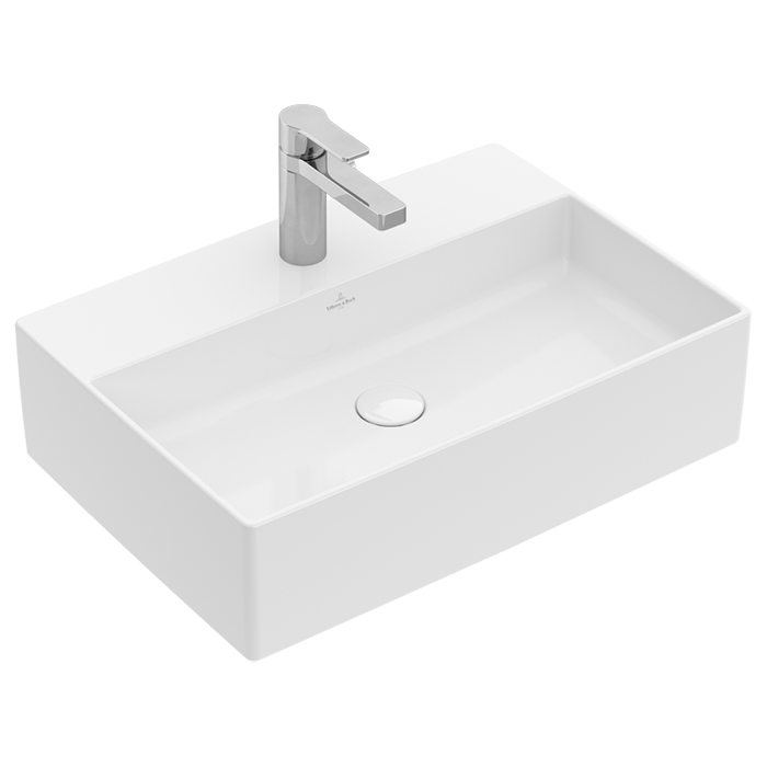 Villeroy&Boch Memento 2.0 Раковина 50х42 см, 1 отв., с переливом, цвет: белый