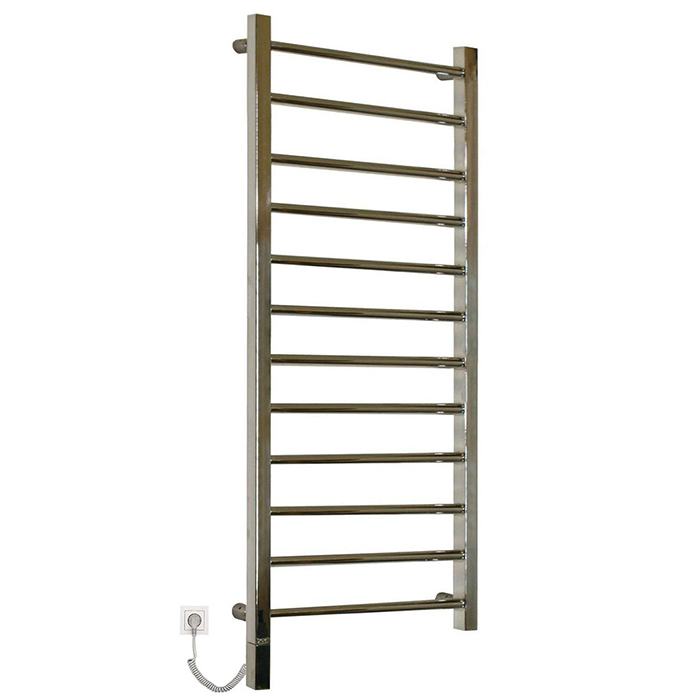 Neoinox Eco Полотенцесушитель 120x53см, электрический, тэн, цвет: хром