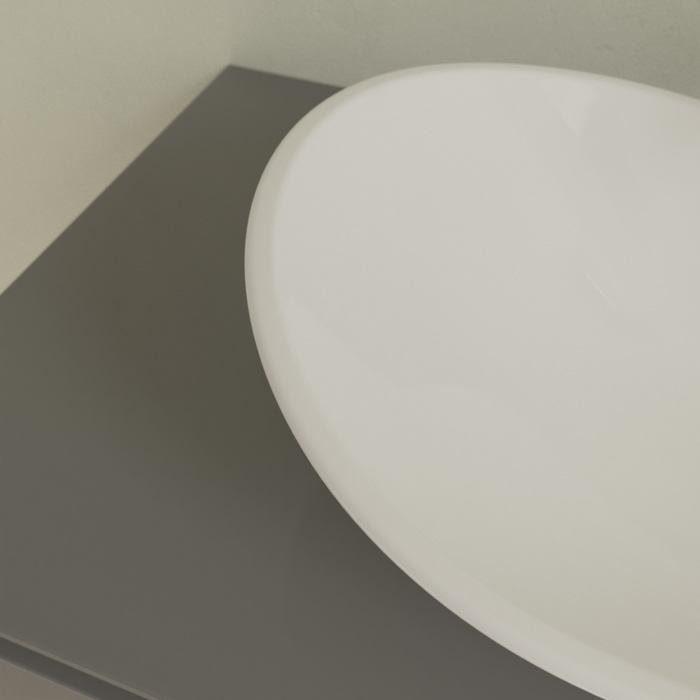 Villeroy&Boch My Nature Раковина 61х36 см, без отв., без перелива, с антигрязевым покрытием CeramicPlus, цвет: белый