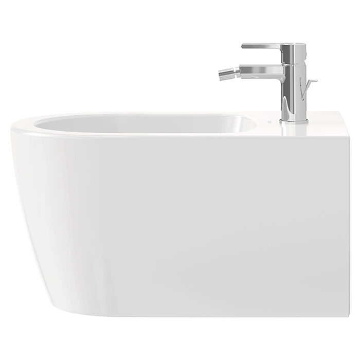 Duravit Me by Starck Биде напольное 37x60см., приставное , 1 отв., с креплением, цвет: белый