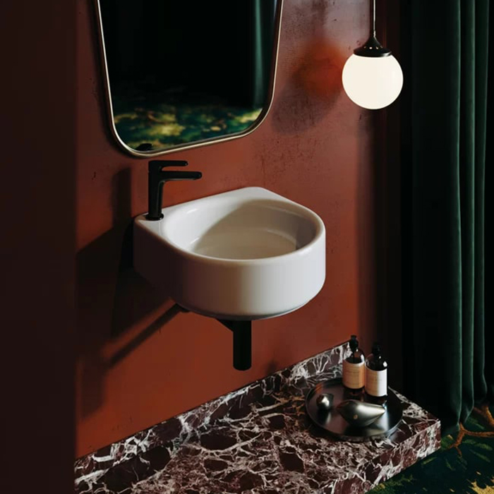 Artceram Wonder Раковина 48x44см., накладная/подвесная, 1 отв., Saniglaze, цвет: белый