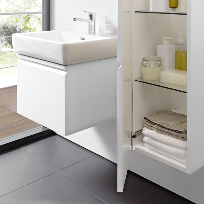 Laufen Pro Раковина 55x48x11,5см, подвесная/накладная с 1 отв., c переливом, цвет: белый
