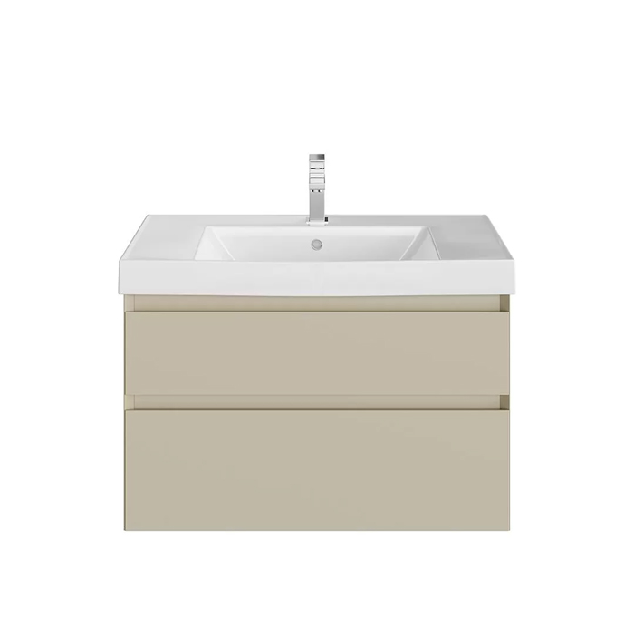 Kerama Marazzi Cubo Тумба 77.8х47х47.5см., подвесная, с ящиками, цвет: лимо матовый