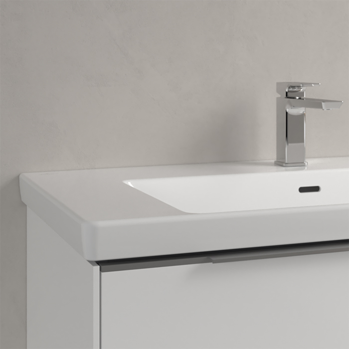 Villeroy&Boch Subway 3.0 Раковина 100х47х16.5см., 1 отв., подвесная, с переливом, цвет: альпийский белый