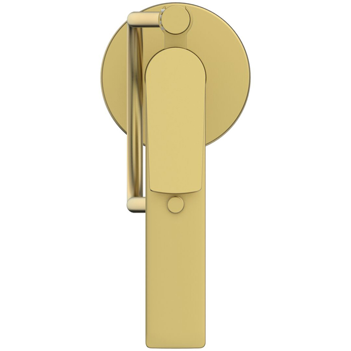 Ideal Standard La Dolce Vita Смеситель для ванны, напольный, с ручным душем, цвет: PVD Brushed Gold (Шлифованное Золото)