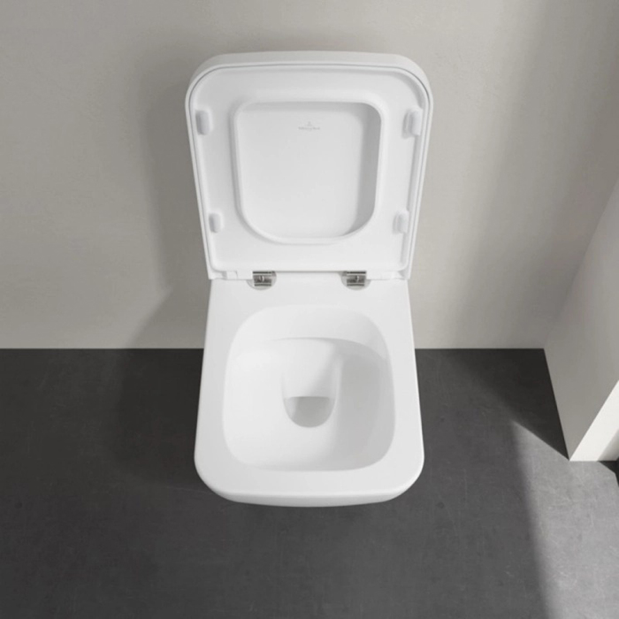 Villeroy & Boch Venticello Унитаз подвесной, 56х37.5см., безободковый, цвет: белый матовый