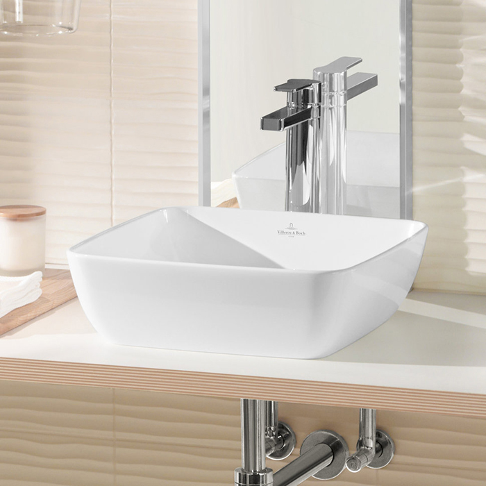 Villeroy&Boch Artis Раковина 41х41 см, без отв., без перелива, с антигрязевым покрытием CeramicPlus, цвет: белый