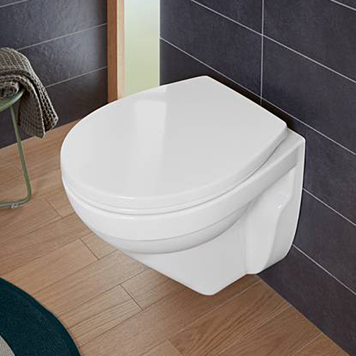 Villeroy&Boch O.novo Унитаз 36х49х35.6см., подвесной, DirectFlush, цвет: альпийский белый