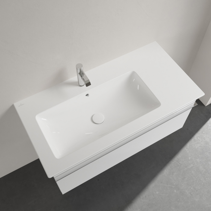 Villeroy&Boch Venticello Раковина 100х50 см, 1 отв., с переливом, цвет: белый