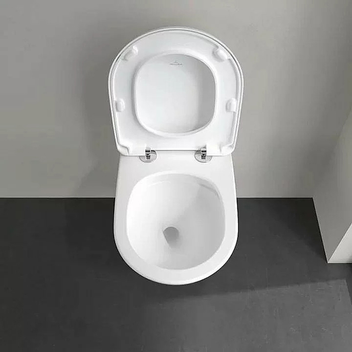 Villeroy&Boch Antao Унитаз подвесной, безободковый, CeramicPlus, цвет альпийский белый