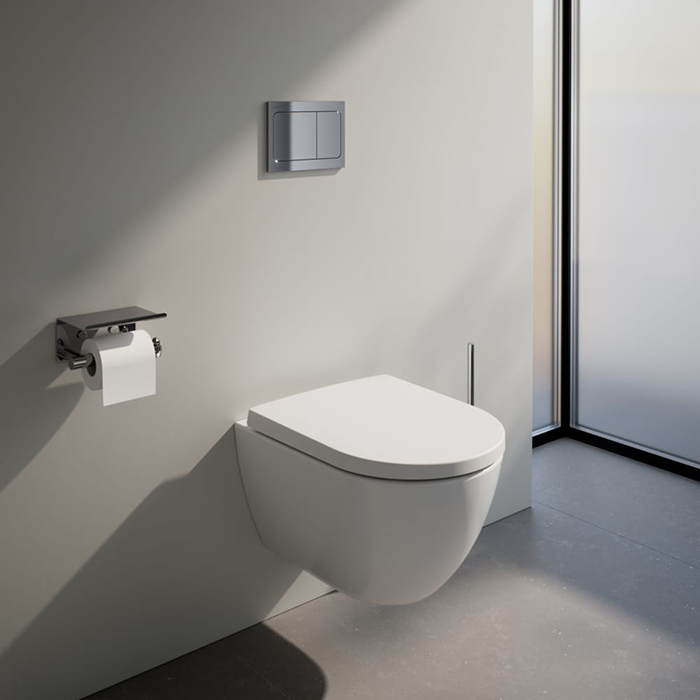Laufen INEO AIR Клавиша смыва, цвет: хром матовый