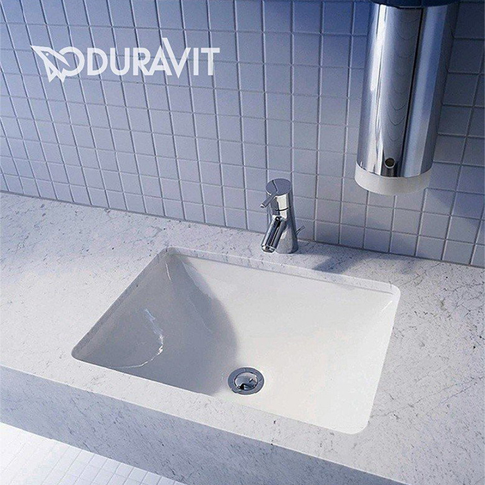 Duravit Starck 3 Раковина 49x36.5см, встраиваемая снизу, без отверстий, цвет: белый