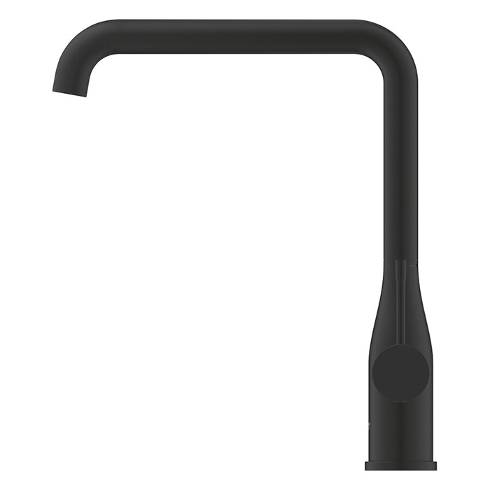 Grohe Essence Смеситель для кухни, высокий, 1 отв., без донного клапана, цвет: фантомный чёрный