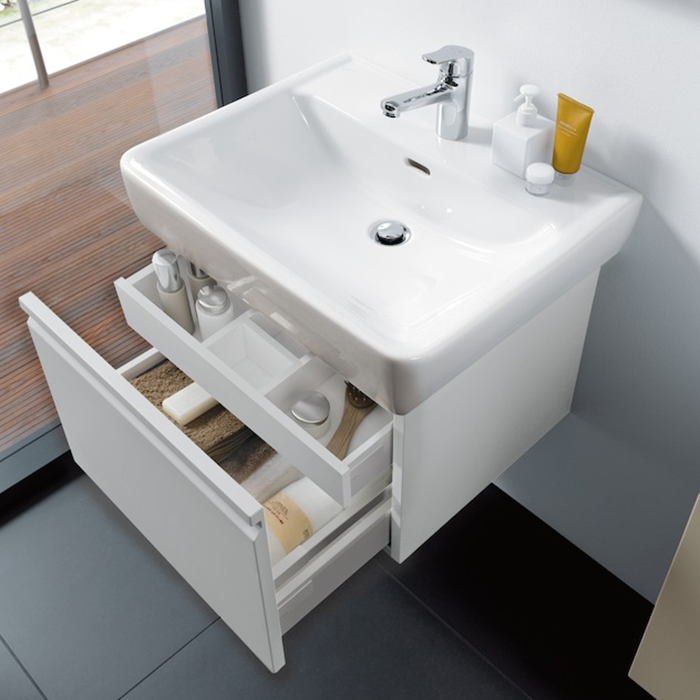 Laufen Pro Раковина 55x48x11,5см, подвесная/накладная с 1 отв., c переливом, цвет: белый