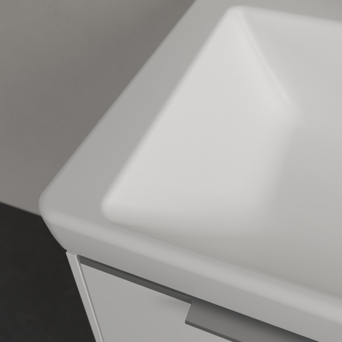 Villeroy&Boch Subway 3.0 Раковина 65х47х16.5см., 1 отв., подвесная, CeramicPlus, с переливом, цвет: белый камень