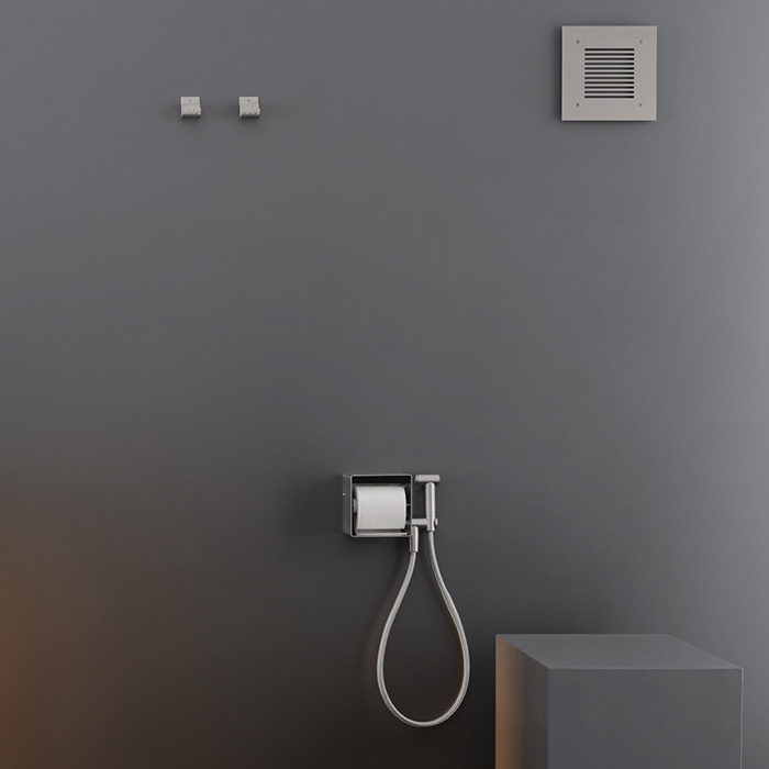 CEA Design NEUTRA Решетка вентиляционная, настенная, цвет: нержавеющая сталь