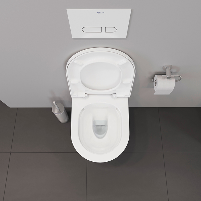 Duravit D-Neo Унитаз 37x48см., подвесной, безободковый, цвет: белый глянцевый