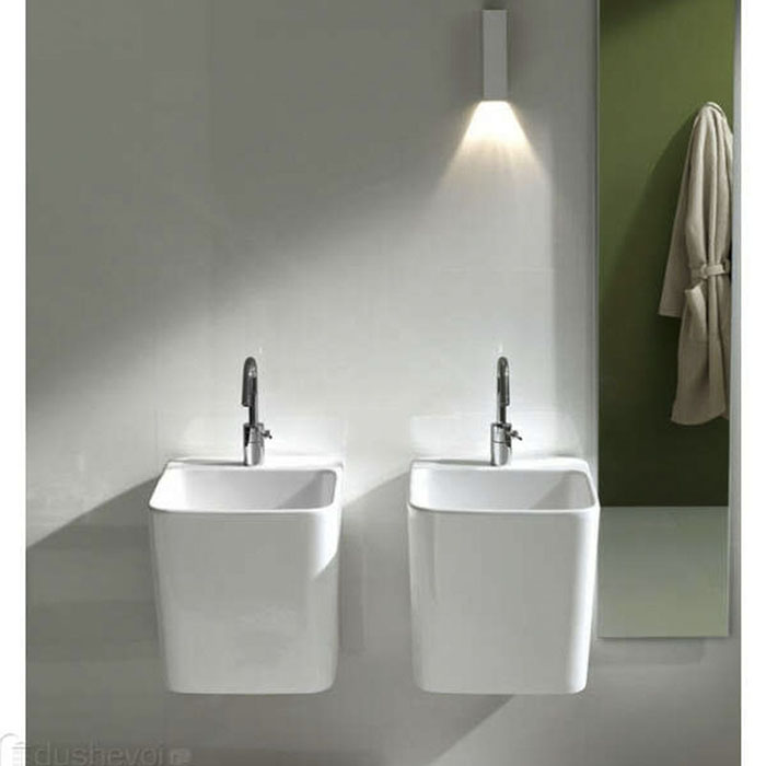 Hatria G-Full Раковина подвесная, 40х48х44см., с 1 отв., цвет: белый
