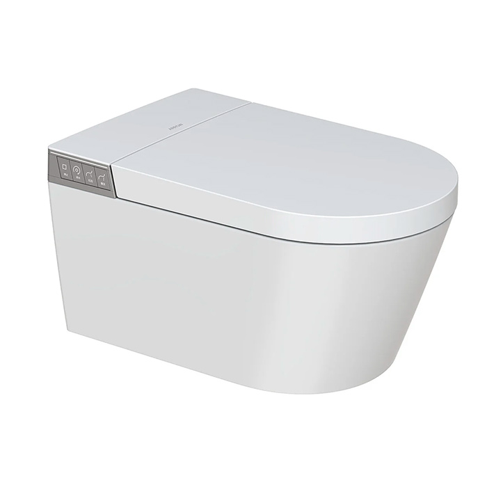 Arrow Pollux Унитаз Smart 34x60см, с функцией биде, подвесной, безободковый, цвет: белый