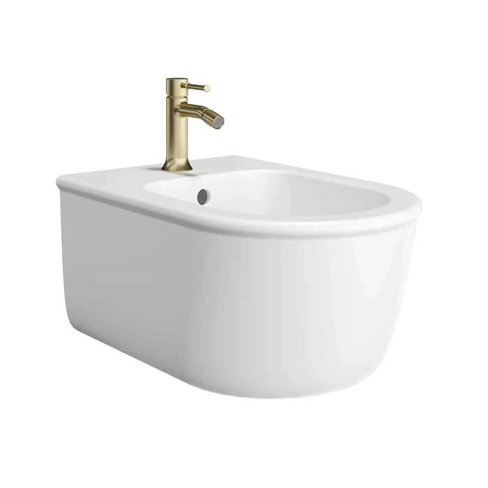 Kerama Marazzi Elegance Биде подвесное 53x35см., 1 отв., цвет: белый матовый