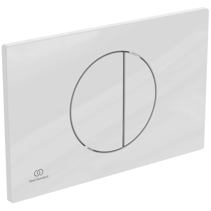 Ideal Standard Oleas M5 Круглая механическая панель смыва, двойной смыв, цвет: белый