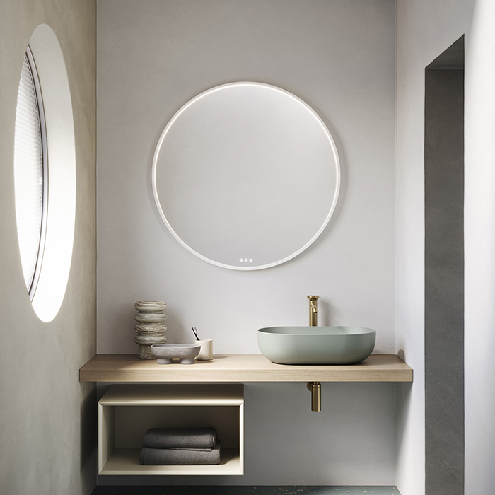 Catalano Sfera Раковина 60x37см накладная, без отв., цвет: Aqua Satinato