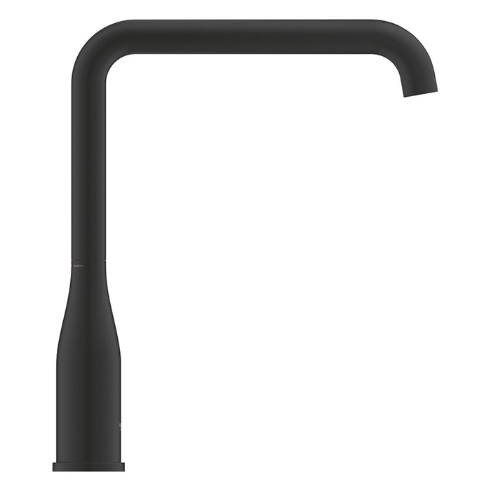 Grohe Essence Смеситель для кухни, высокий, 1 отв., без донного клапана, цвет: фантомный чёрный