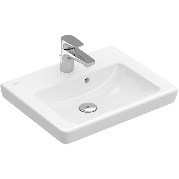 Villeroy&Boch Subway 2.0 Раковина 50х40 см, 1 отв., с переливом, цвет: белый
