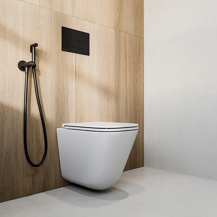 Kerama Marazzi Cubo Унитаз 34x48см., подвесной, смыв торнадо, с крепежом и сиденьем, цвет: белый глянцевый